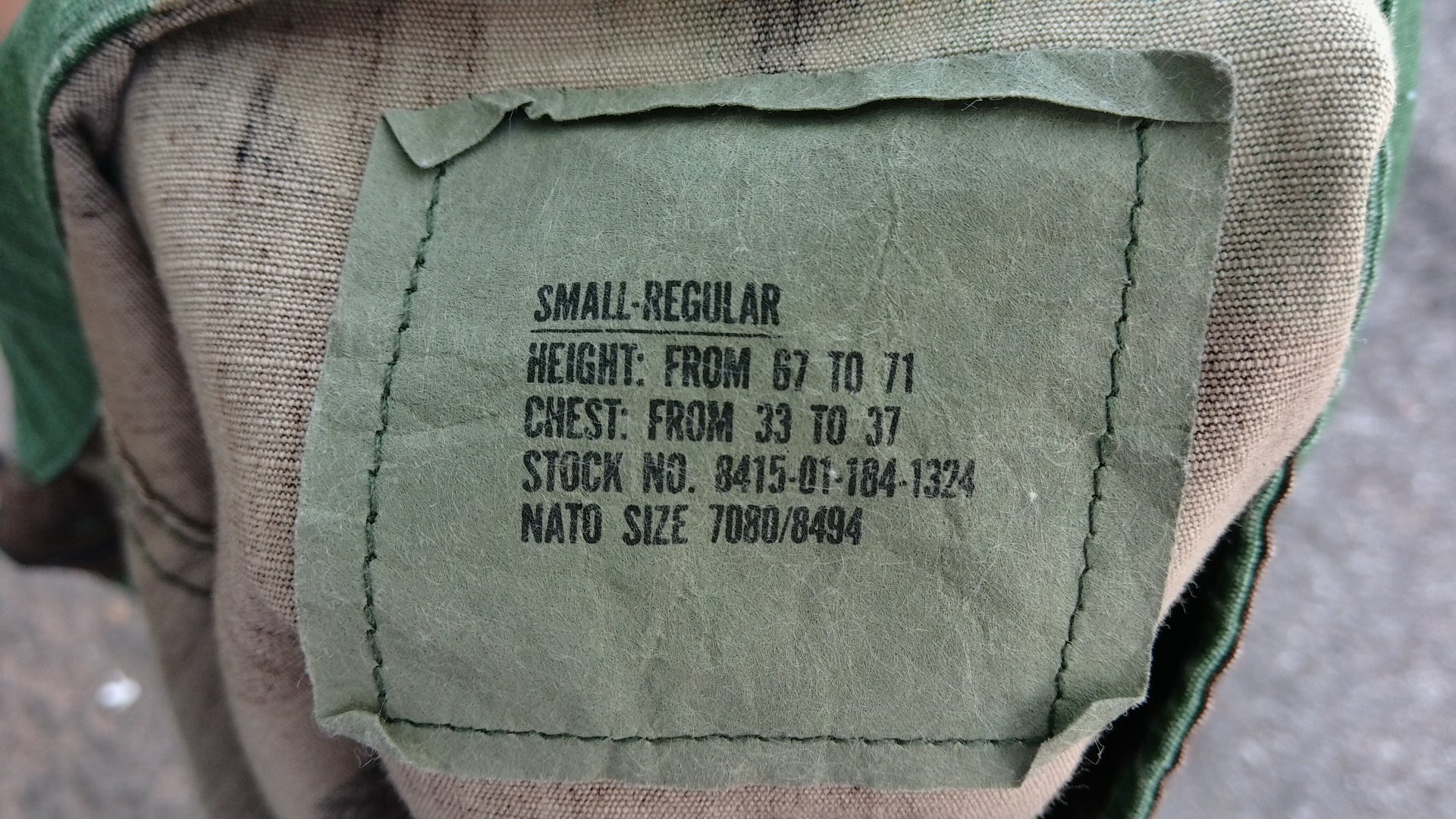 ขายแล้ว เสื้อทหารสหรัฐ woodland