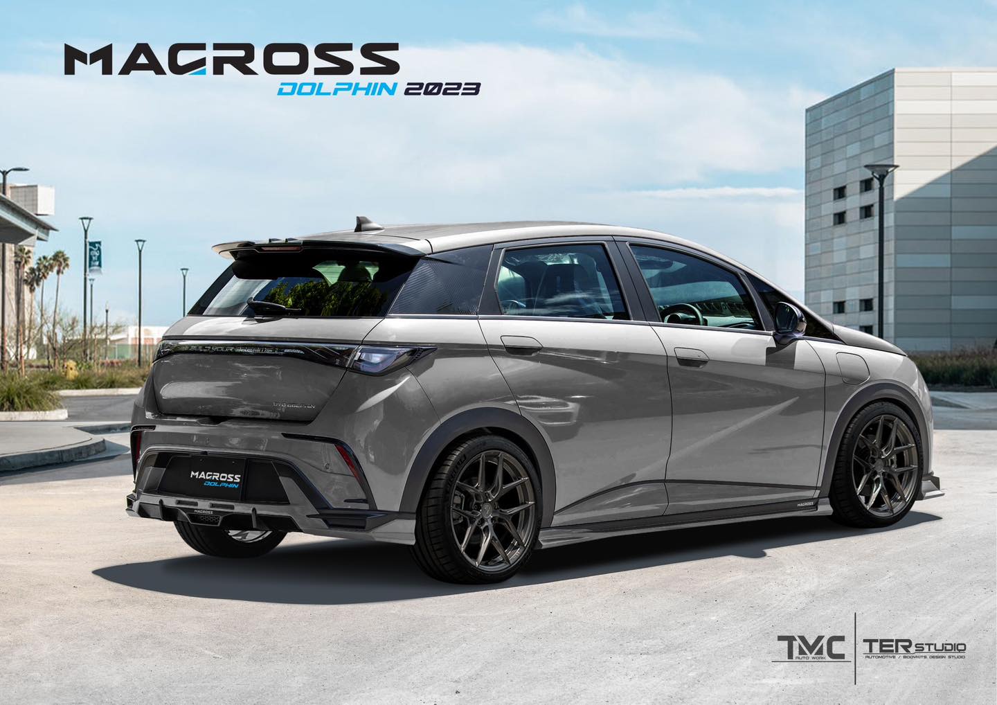 ชุดแต่ง ชุดสเกิร์ต BYD DOLPHIN รุ่น MACROSS