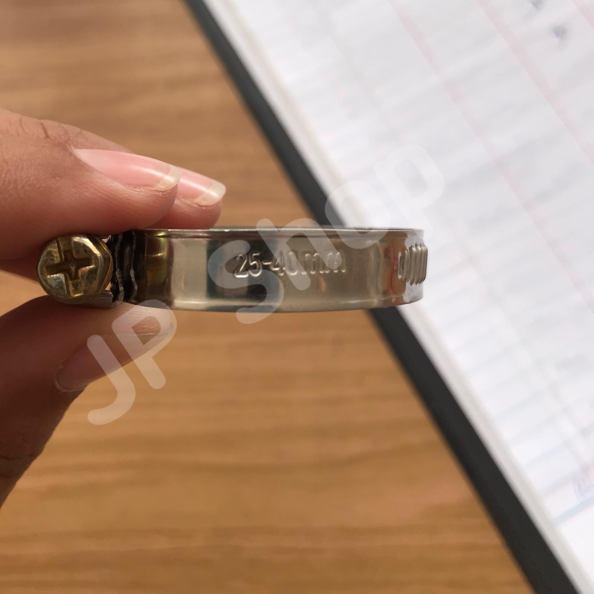 เข็มขัดรัดท่อสแตนเลส ปลอกรัดสแตนเลส 25-40 มม. สาย รัด ท่อ ส แตน เลส กิ๊บ รัด ท่อ ส แตน เลส ปลอก รัด ท่อ ส แตน เลส อย่างดี #0254000