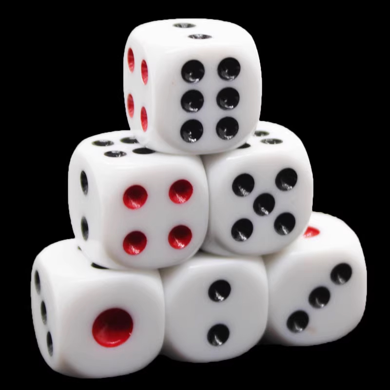 ลูกเต๋าเมลามีนอย่างดี Melamine Dice