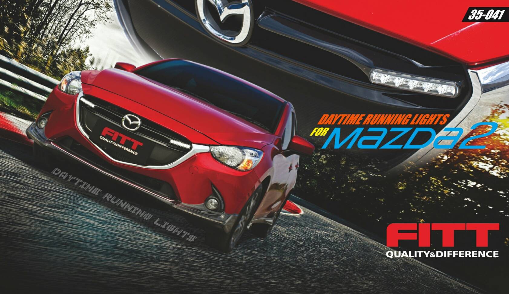 ไฟเดย์ไลท์ FITT Mazda 2