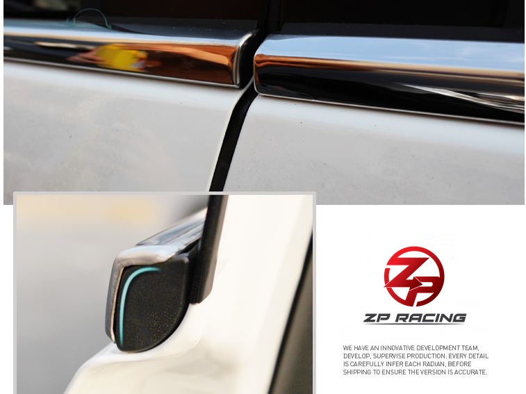 คิ้วกระจก Stainless 10 ชิ้น HR-V 2014-2021