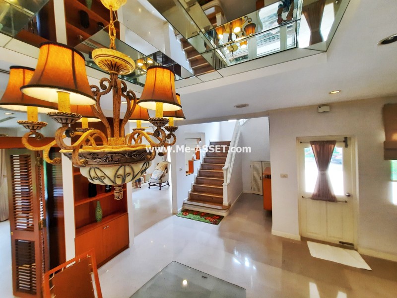 ขายบ้านเดี่ยว ม.นันทวัน วงแหวน-รัตนาธิเบศร์ ถ.ตลิ่งชัน-สุพรรณบุรี ต.เสาธงหิน อ.บางใหญ่ นนทบุรี ต้นโครงการ ตรงข้ามสวนสาธารณะ / พื้นที่ 2 ชั้น 138 ตารางวา