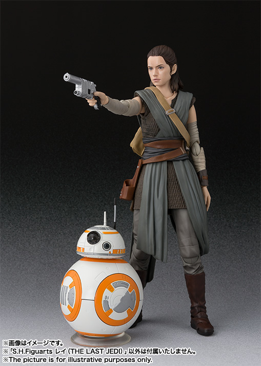 Rey THE LAST JEDI S.H.Figuarts - Star Wars