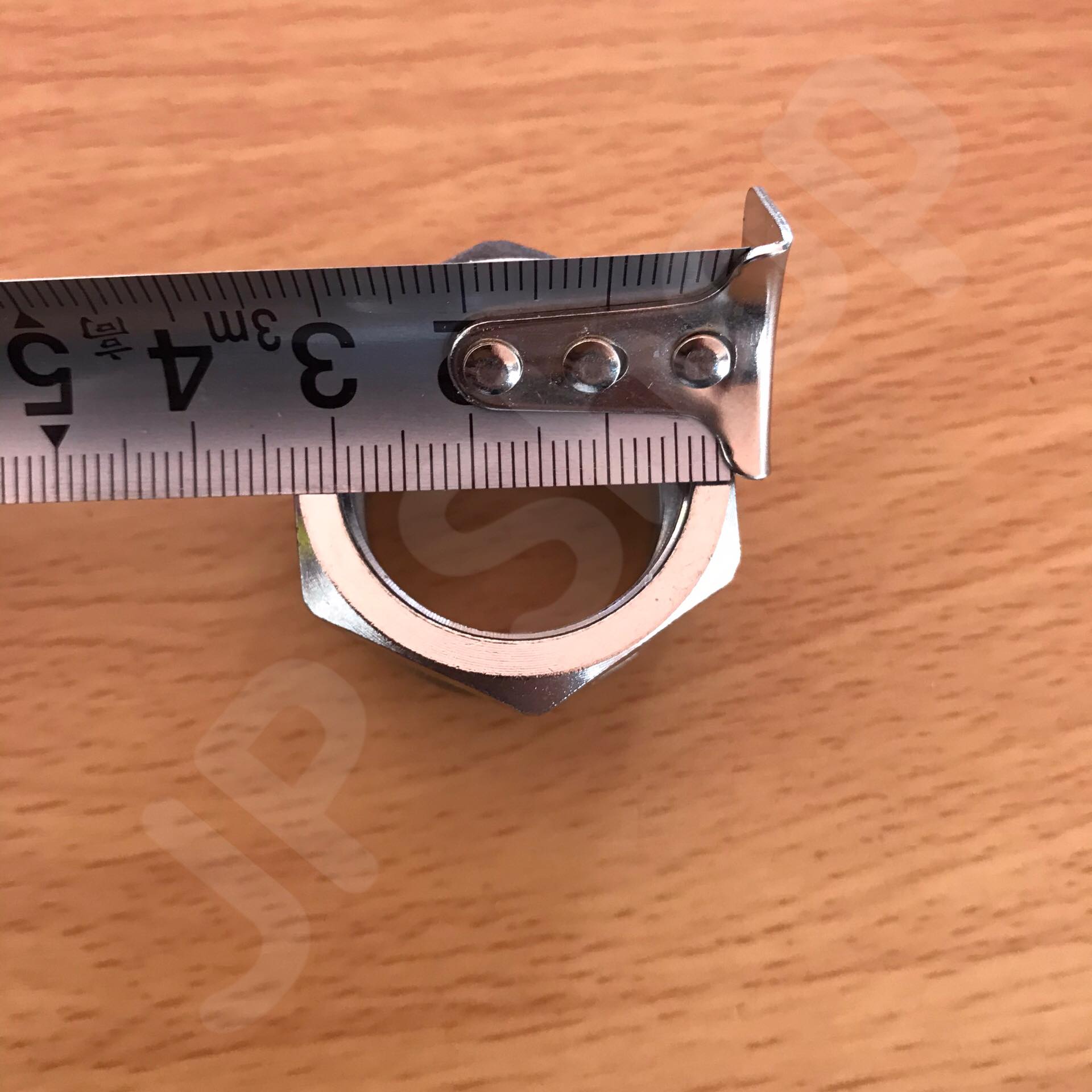 ข้อลดเหลี่ยม 1 นิ้ว ลด 6 หุน สแตนเลส 304 #0518