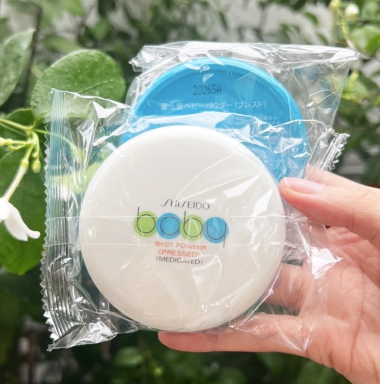 Shiseido Baby Powder Pressed Medicated 50g. แป้งเด็กชิเชโด้ (1ตลับ)