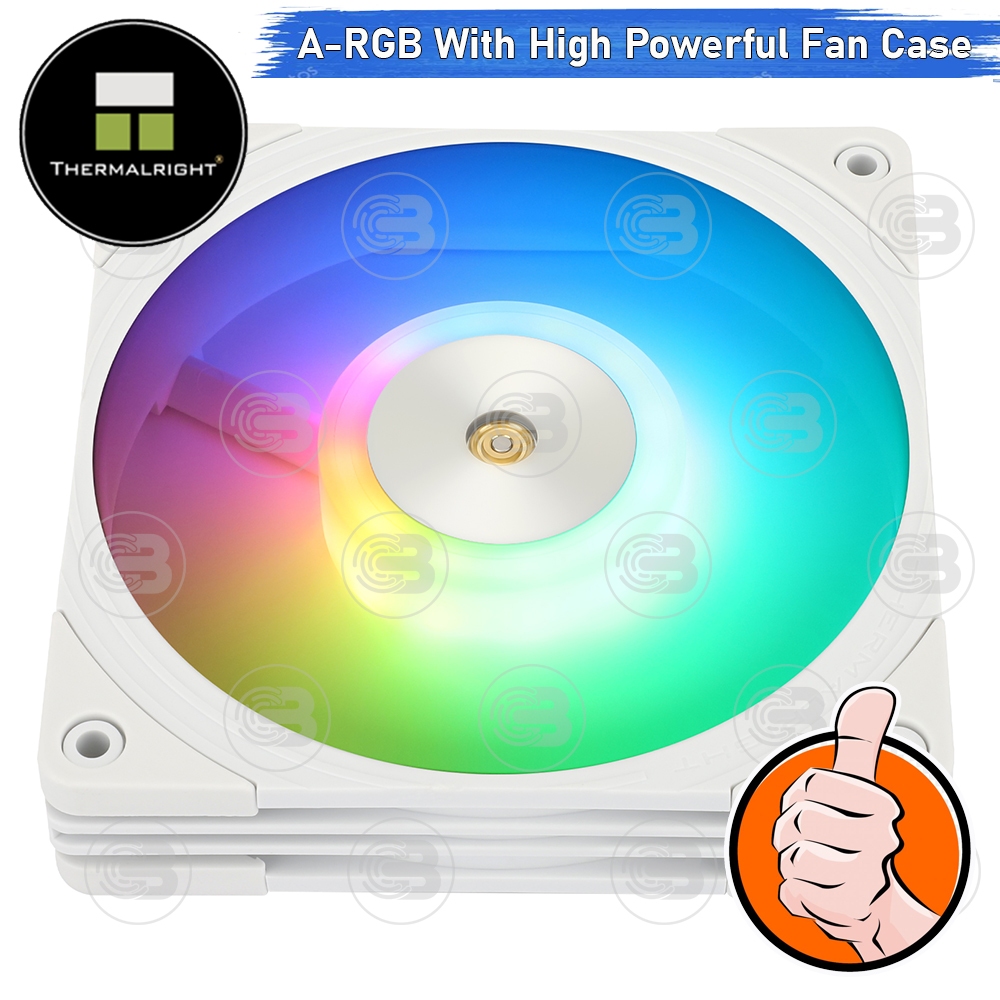[CoolBlasterThai] Thermalright TL-B12W-S A-RGB Static Pressure Fan Case (size 120 mm.) ประกัน 3 ปี
