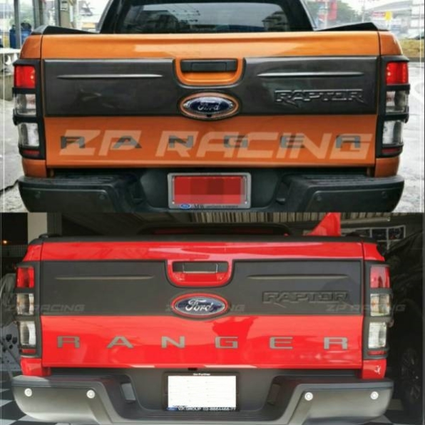 ครอบฝากระบะท้าย แผ่นปิดท้ายฟอร์ดเรนเจอร์. Ford ranger ปี 2012-2022