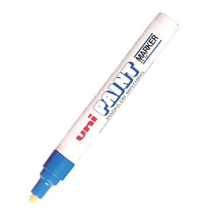 ปากกาเพ้นท์ ยูนิ รุ่น PX-20 สีฟ้า