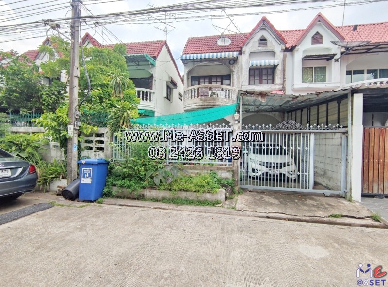 ขายบ้านแฝด ย่าน แฟชั่นไอส์แลนด์ ปัญญาอินทรา มีนบุรี รามอินทรา101 : ม.เจริญทรัพย์วิลเลจ : 2 ชั้น 39 ตร.วา