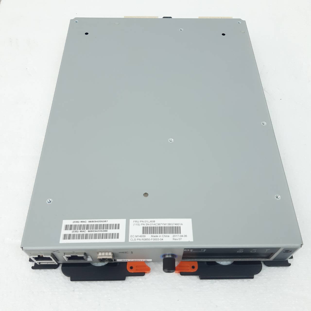 IBM 01LJ608 [TorCompTH Thailand ขาย จำหน่าย ราคา] IBM Node canister V5000 Gen2 2078-124/V3700 V2