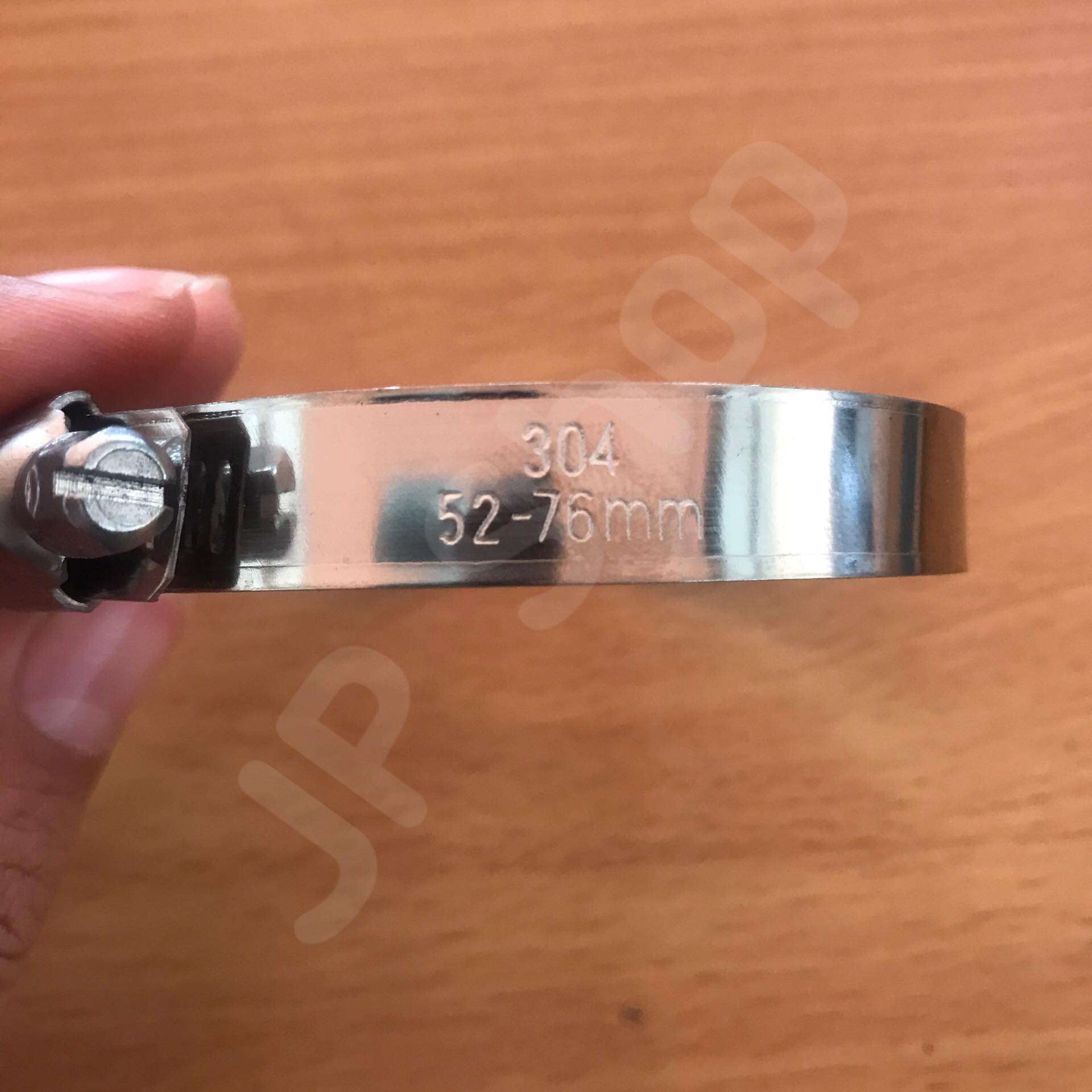 ปลอกรัด 52-76 (12 มม.) แคลมป์รัดท่อสแตนเลส 304 #5276