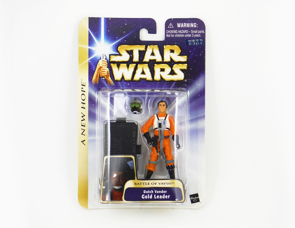 Gold Leader Dutch Vander - Star Wars Hasbro SAGA Series (2004 Toys)