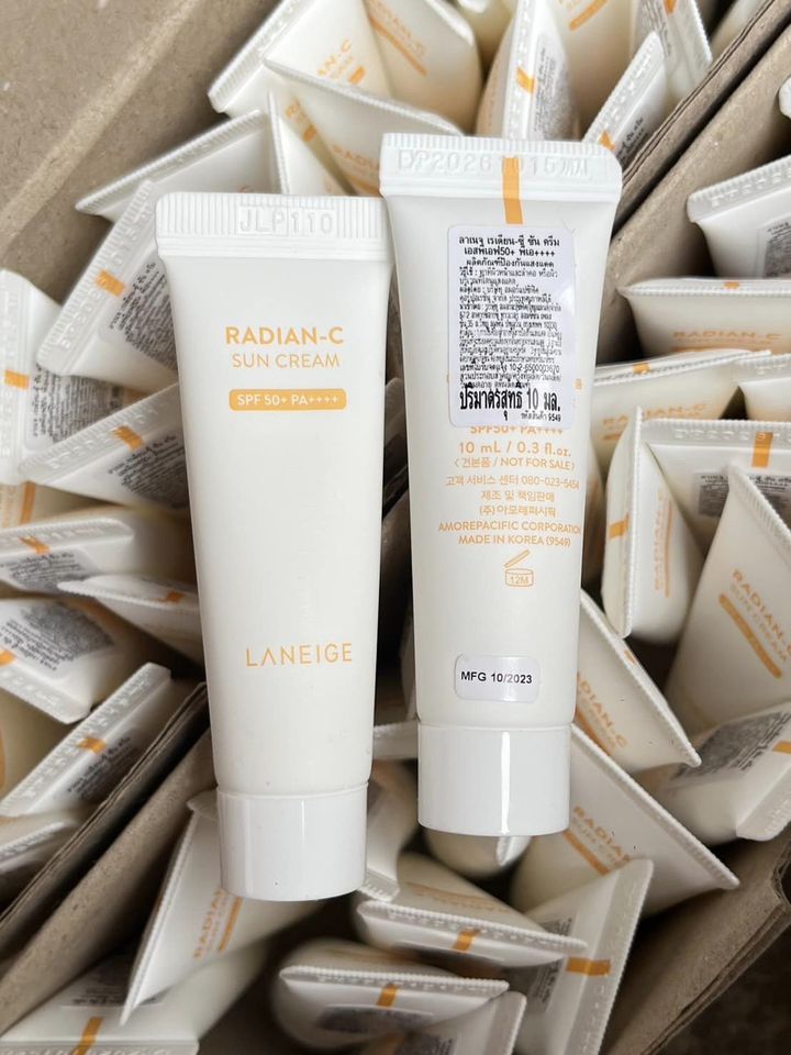 Laneige Radian-C Sun Cream SPF50+ PA++++ 10ml. ครีมกันแดด ขนาดทดลอง