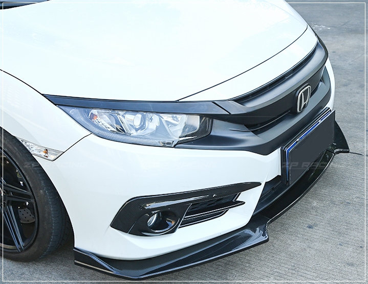 ลิ้นหน้า ลิ้นกันชนหน้า ลิ้นต่อกันชน Civic FC V.1 สำหรับปี 2016-2022