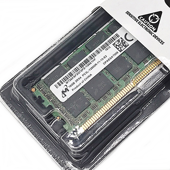 New, IBM 46W0672 46W0674 [TorCompTH Thailand] IBM 16GB (1x16GB, 2Rx4, 1.35V) PC3L-12800 CL11 ECC DDR3 1600MHz LP RDIMM for x3650 M4, x3850 X6