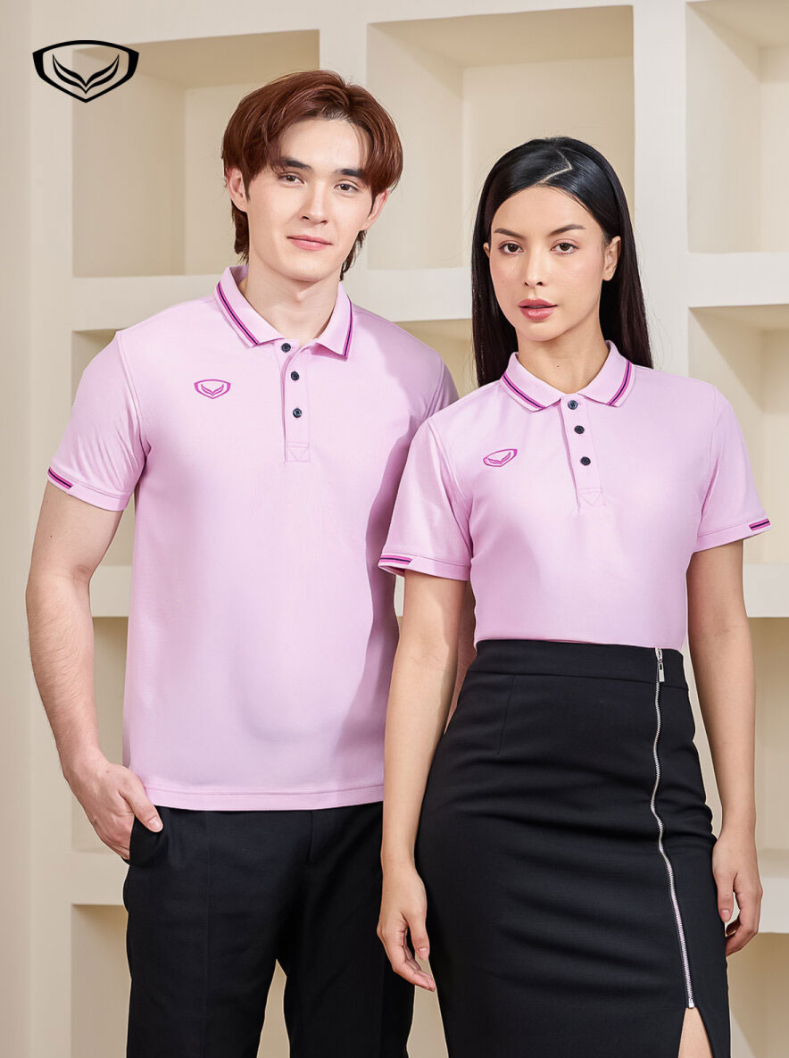 GRAND SPORT เสื้อคอปก เสื้อโปโล แกรนด์สปอร์ต ชมพู