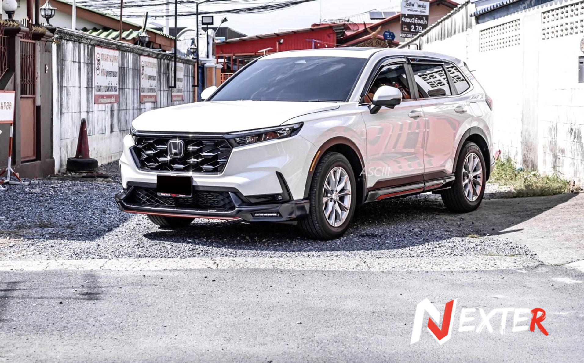 ชุดแต่ง ชุดสเกิร์ต Honda CR-V (G6) 2023-2026 รุ่น NEXTER V.2 (เฉพาะรุ่น EL,ES,RS)