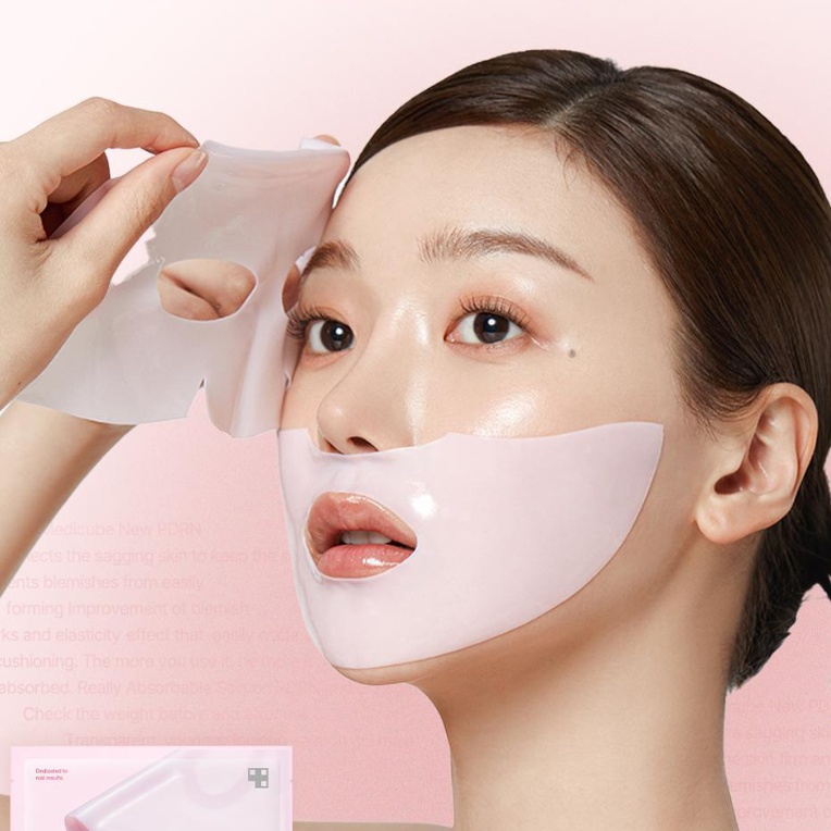 Medicube PDRN Pink Collagen Gel Mask (1 กล่อง / 4 แผ่น) มาส์ก ผิวเด้ง ใส ฉ่ำน้ำเหมือนมาจากคลินิก!