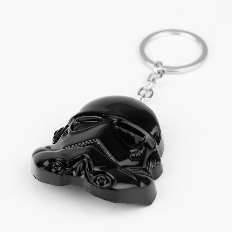 พวงกุญแจ โลหะ Shadow Trooper สีดำ - Star Wars Keychain