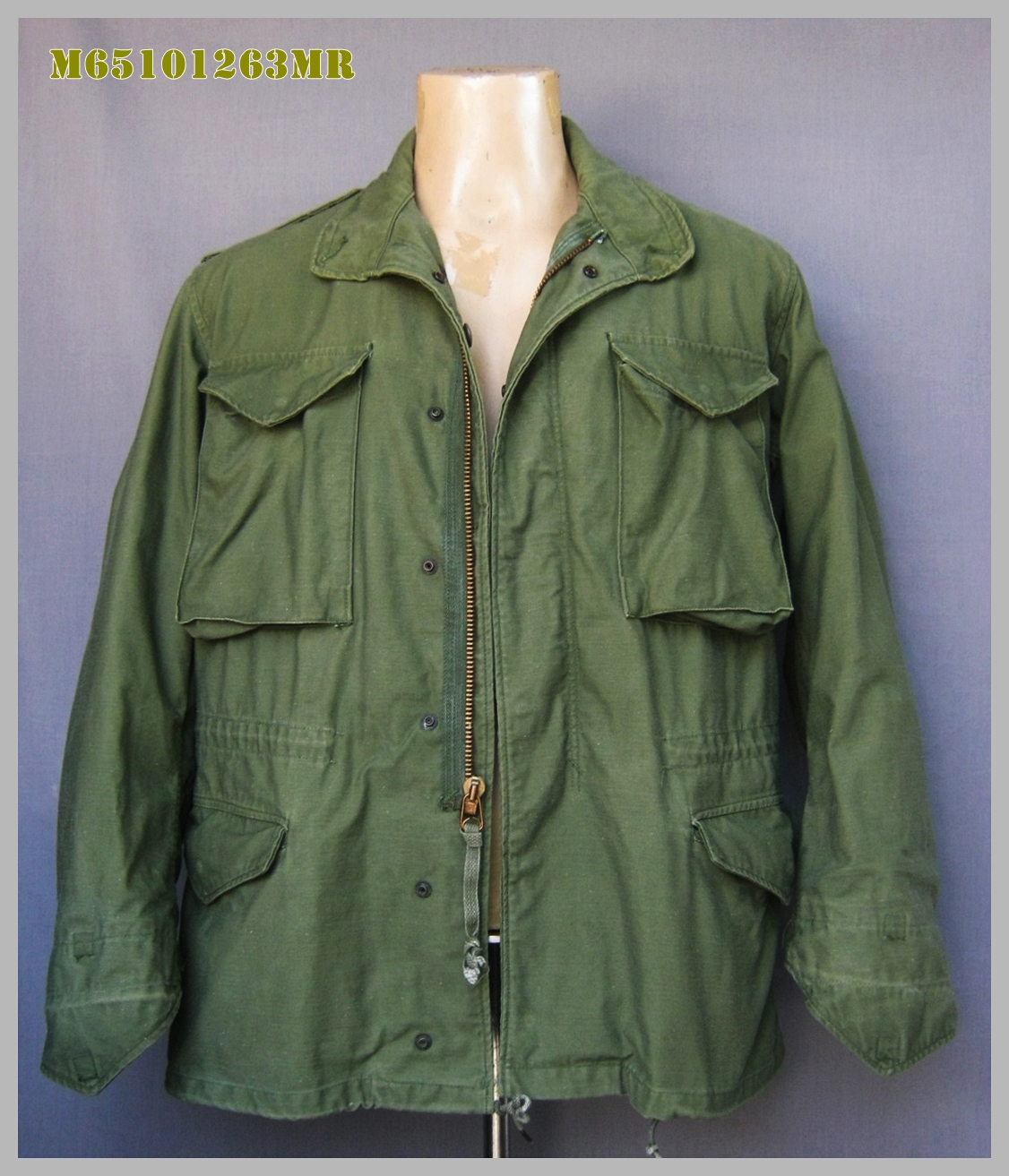 ขายแล้ว เสื้อทหาร M65 Class1 Pattern 4 Medium Regular