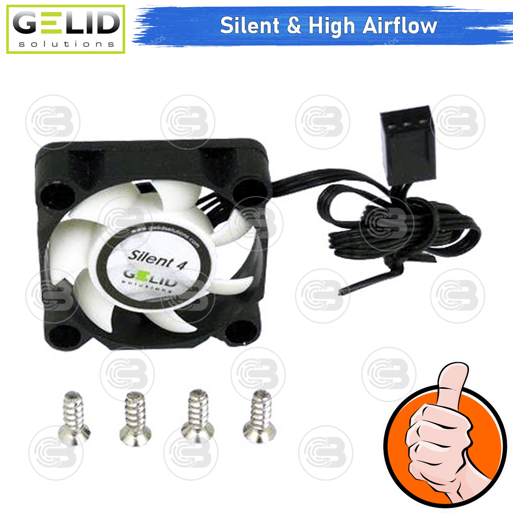[CoolBlasterThai] GELID Silent 4 PC Fan Case size 40 mm. ประกัน 3 ปี (FN-SX04-42)