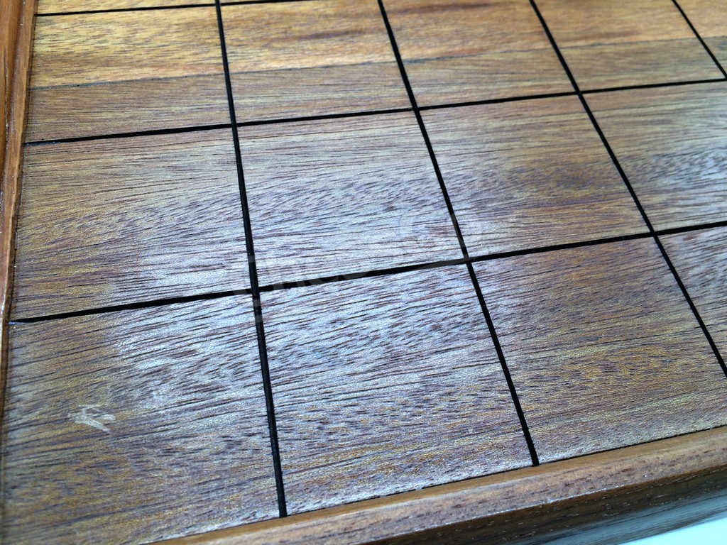 กระดานหมากรุกไทยไม้สัก