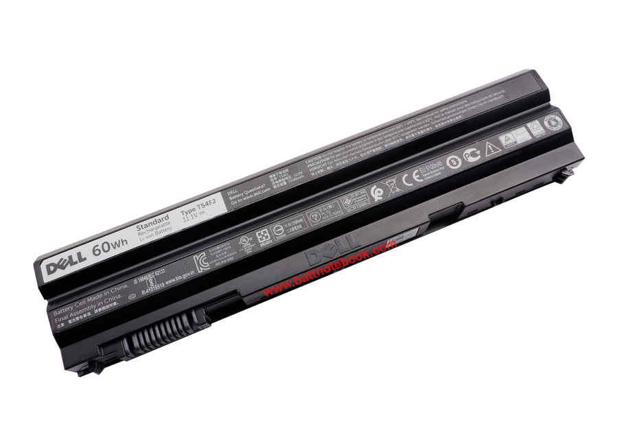 Battery DELL Latitude E5520 60Whr T54FJ แบตเตอรี่โน๊ตบุ๊ค DELL Latitude E5520 แบตแท้ ตรงรุ่น ตรงสเปค รับประกันศูนย์ Dell Thailand ราคา พิเศษ