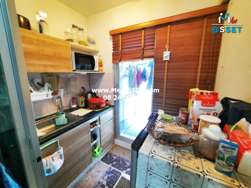 ขายคอนโด ใกล้รถไฟฟ้า ย่าน บางแค บางหว้า ภาษีเจริญ : เดอะวีว่า คอนโด เพชรเกษม 68 : 28.38 ตารางเมตร