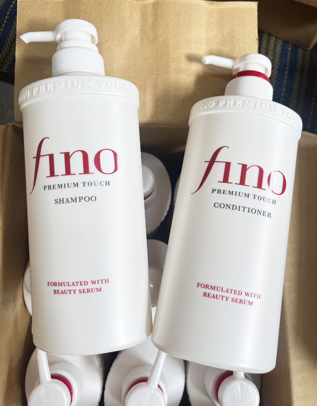 แชมพู/คอนดิชั่นเนอร์ Shiseido Fino Premium Touch Hair Shampoo/ Conditioner 550ml.