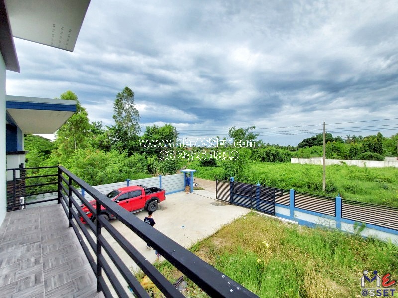 ขายบ้านเดี่ยว ย่าน สามพราน ไร่ขิง นครชัยศรี บรมราชชนนี : ออมไทย : 2 ชั้น 100 ตารางวา