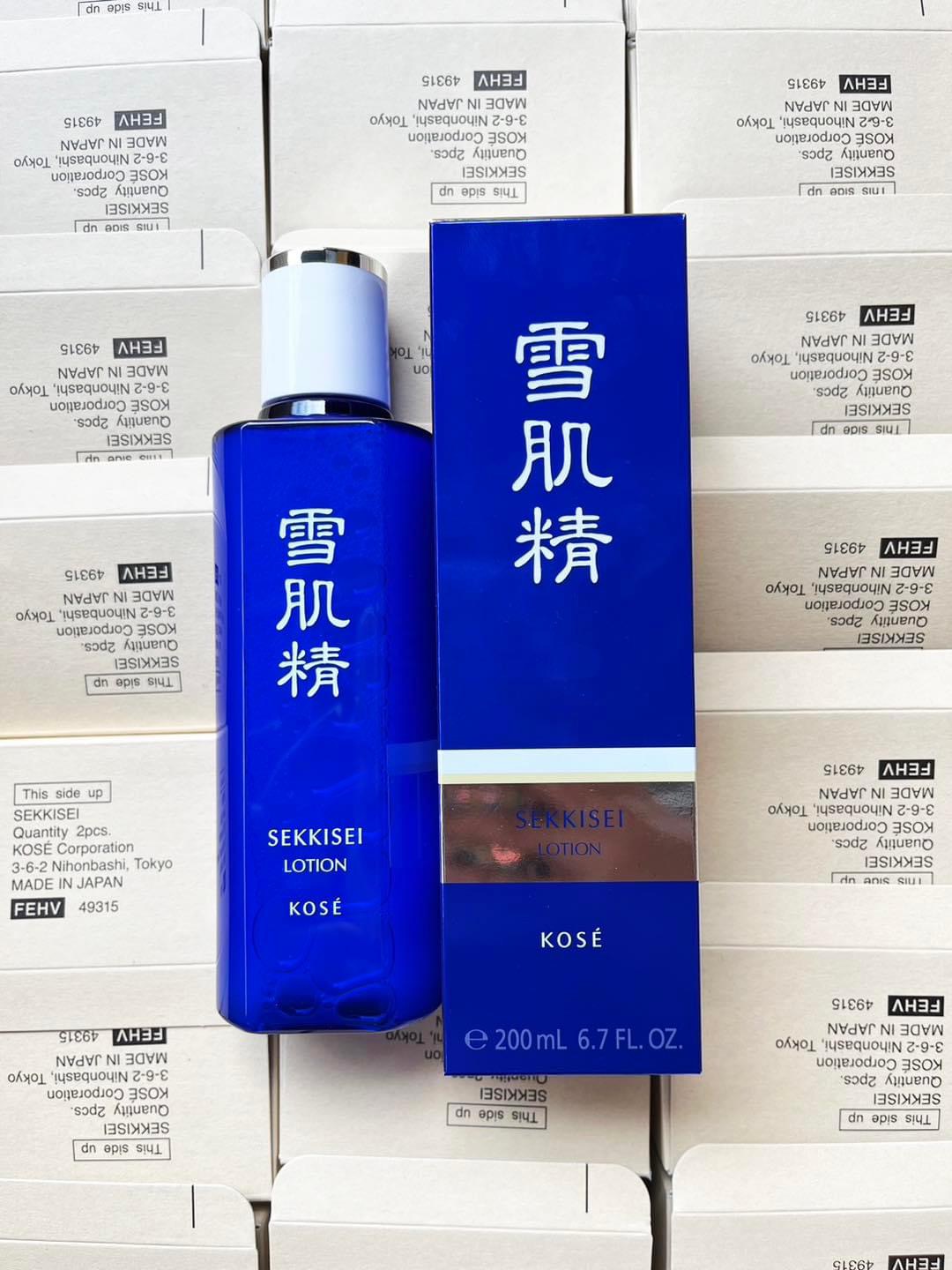 เค้าเตอร์ไทย Kose Sekkisei Lotion 200ml. โลชั่นสมุนไพร (น้ำสกัดโสม) ของแท้