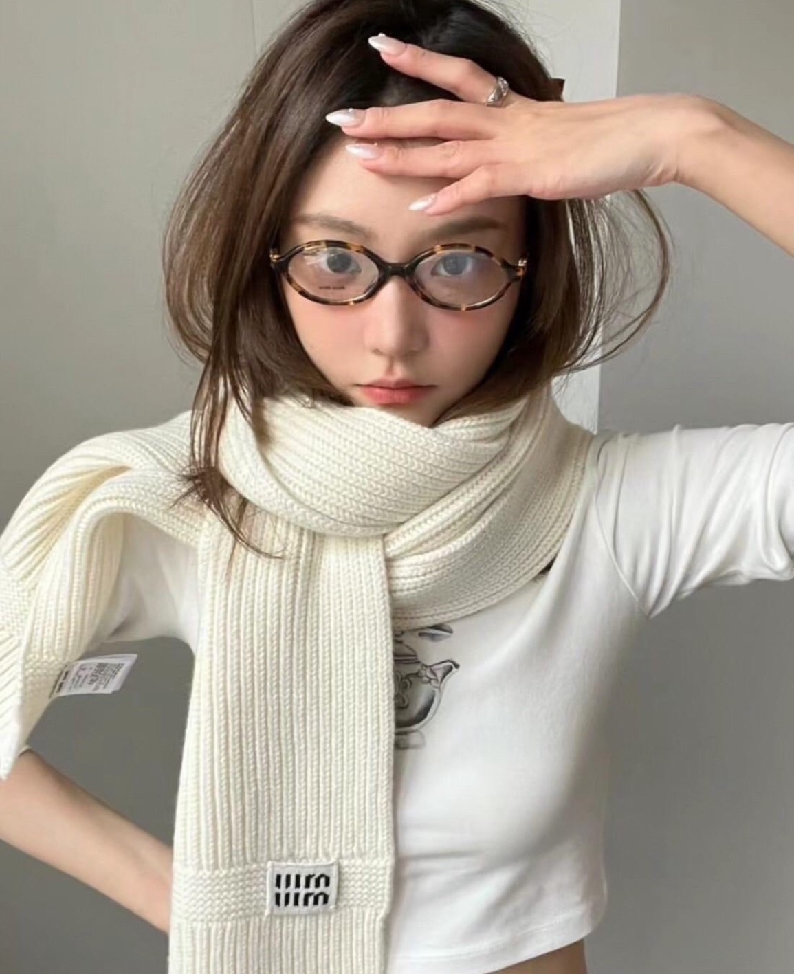 แว่นสายตา MIUMIU Regard MU 01XV VAU1O1 Honey havana