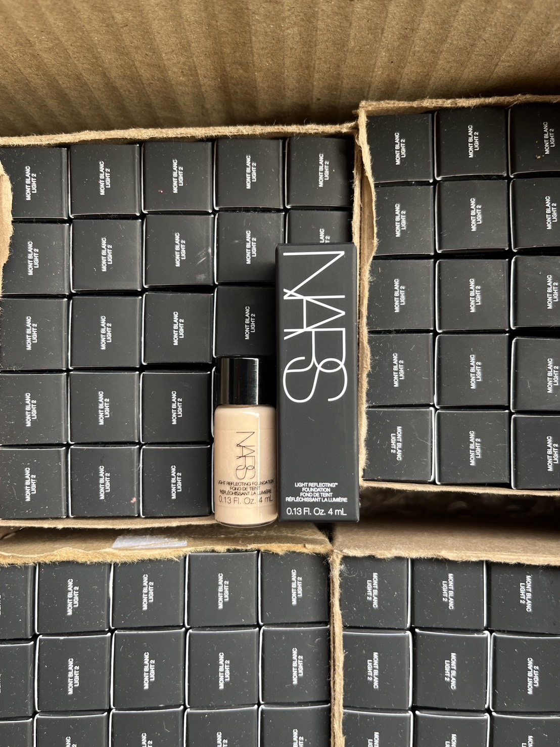 รองพื้นขนาดทดลอง NARS Sheer Glow Foundation 4ml. *สี Light2 - MontBlanc ผิวขาว