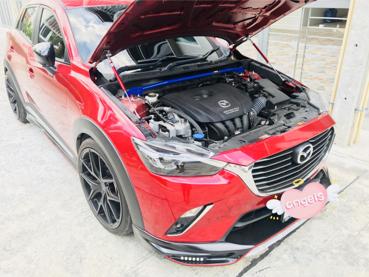 ค้ำโช๊คหน้า TSUYOI CX-3