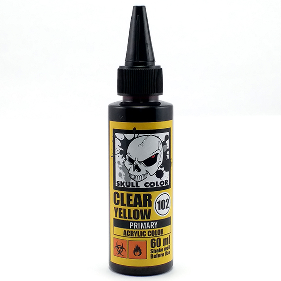 Skull Color 102 Clear Yellow