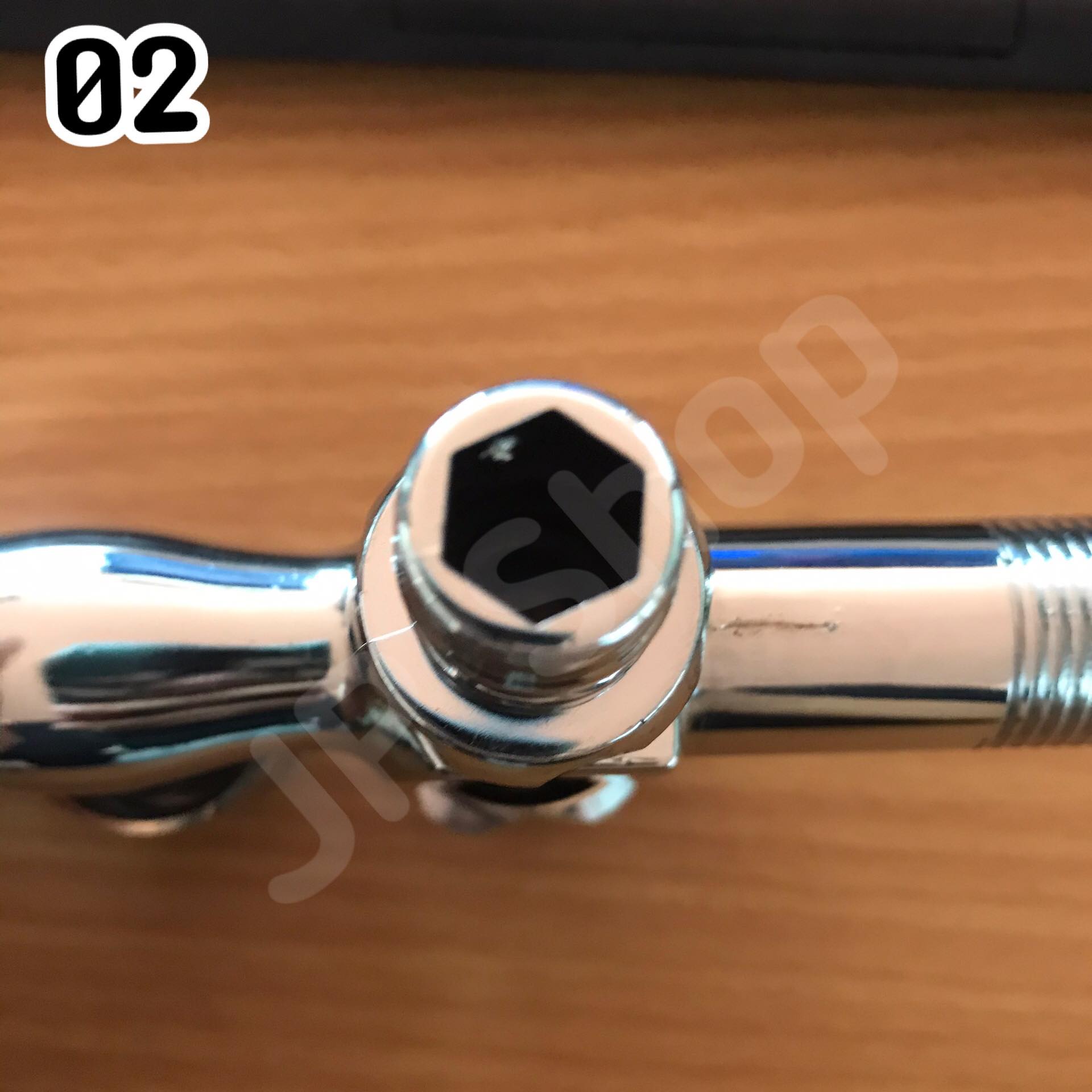 ก๊อกน้ำสแตนเลสวาวล์ด้านในเป็นทองเหลือง ขนาด 4 หุน ก๊อกน้ำอเนกประสงค์ ก๊อกน้ำคู่เครื่องซักผ้า ก๊อกน้ำ หัวก๊อกสระน้ำ ก๊อกน้ำ 2 ทาง02 #002200