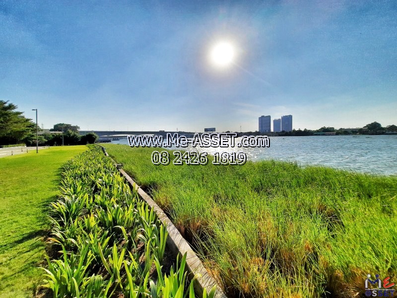 ขายคอนโดริมแม่น้ำเจ้าพระยา ใกล้รถไฟฟ้า ย่าน ตลาดต้นสัก แยกพระนั่งเกล้า สนามบินน้ำ : เดอะโพลิแทนรีฟ The Politan Rive : 31.12 ตร.เมตร