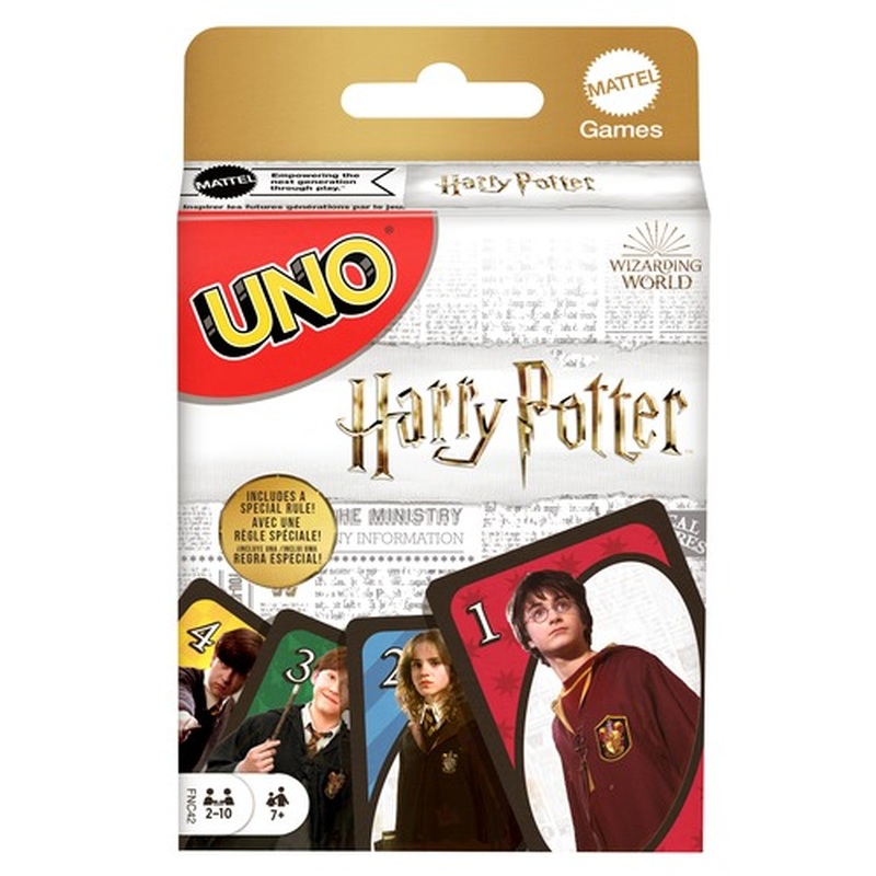 UNO Harry Potter Card Game (Mattel) การ์ดอูโน่แฮรี่พอตเตอร์ ลิขสิทธิ์แท้ #FNC42