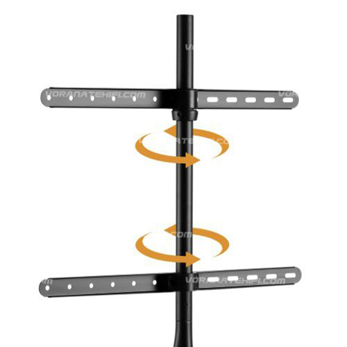 ARTTV65 (US model) ขาตั้งทีวี 43”- 65” ดีไซน์ขาตั้งภาพสามขา Tripod Easel TV Stand, Wooden Legs, 180° Swivel
