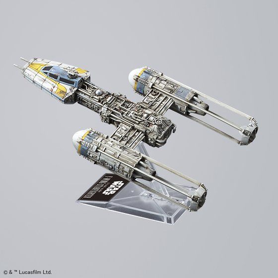 1/144 X-Wing Starfighter & Y-Wing Starfighter BANDAI - Star Wars