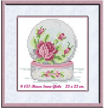 ROSE SNOW GLOBE