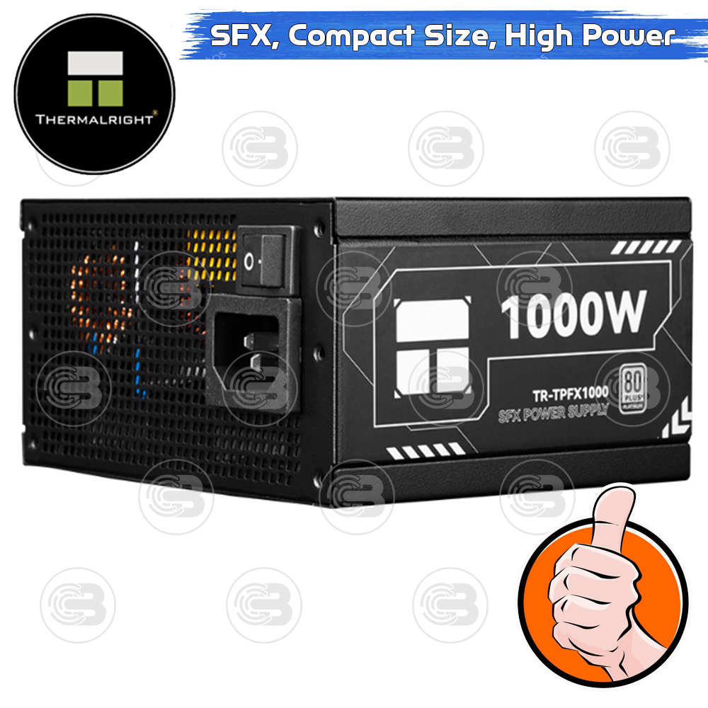 [CoolBlasterThai] Thermalright SFX Power Supply 1000W 80 Plus Platinum Embossed Full Modular (TPFX 1000) ประกัน 7 ปี