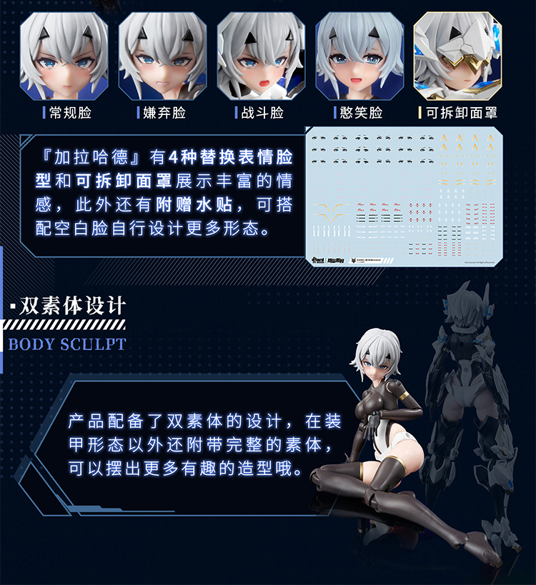 PRE-ORDER 1/12 White Dragon Knight - Galahad [Animester] (ล๊อตแรกแถมปีกแสง 2 สี)