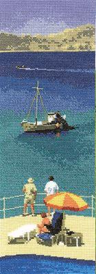 เฮริเทจ International - BLUE WATERS - ผ้า 14 cnt
