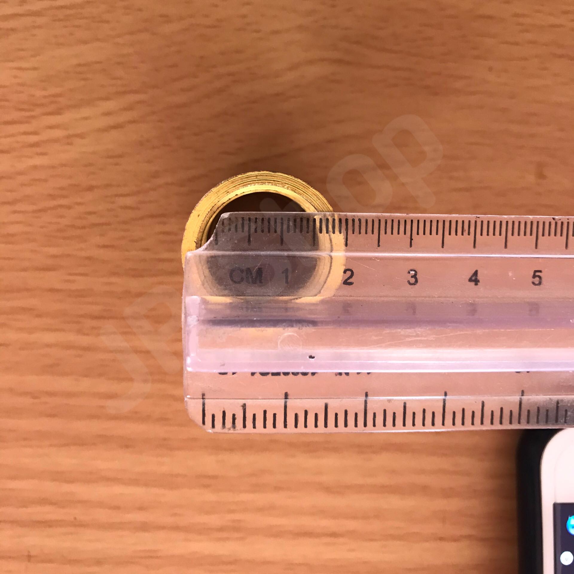 ข้อต่อตรงทองเหลืองขนาด 4 หุน เกลียวใน ข้อต่อ ทองเหลือง ต่อตรงเกลียวใน #1854