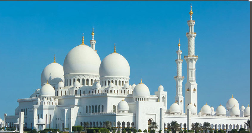 มัสยิด ชี้ค ซัยยิด (sheikh zayed grand mosque) ในอะบูดาบี2