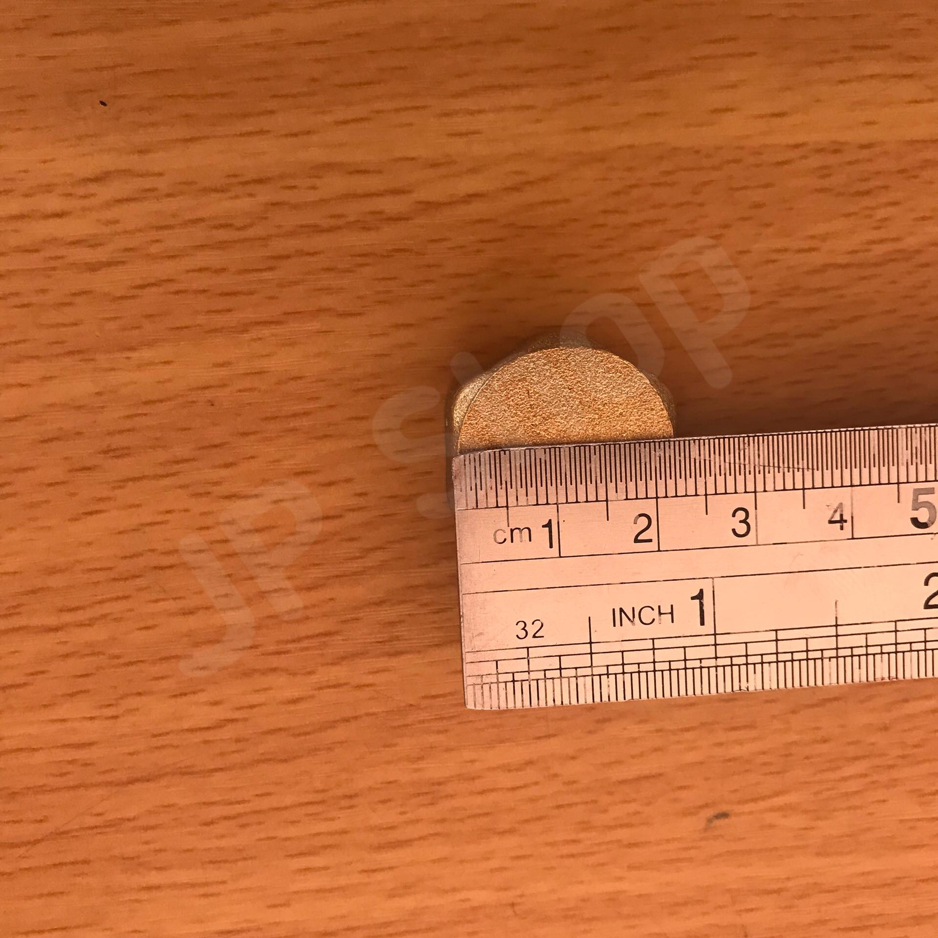 ฝาปิดทองเหลือง เกลียวใน ขนาด 4 หุน #1154