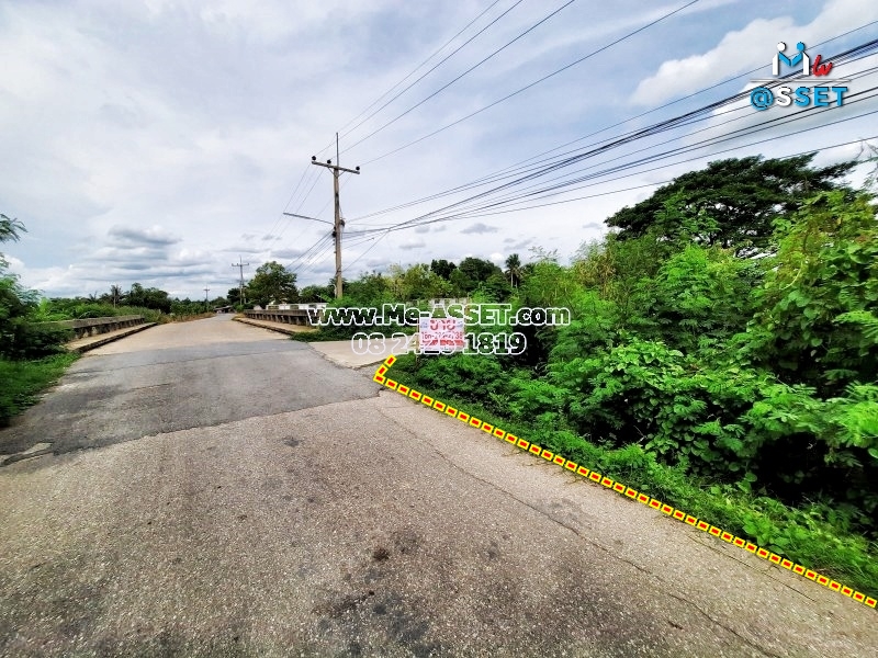 ขายที่ดินเปล่า ติดคลองบางแก้ว ย่าน พะเนียด ห้วยตะโก นครชัยศรี นครปฐม : 2-3-43 ไร่