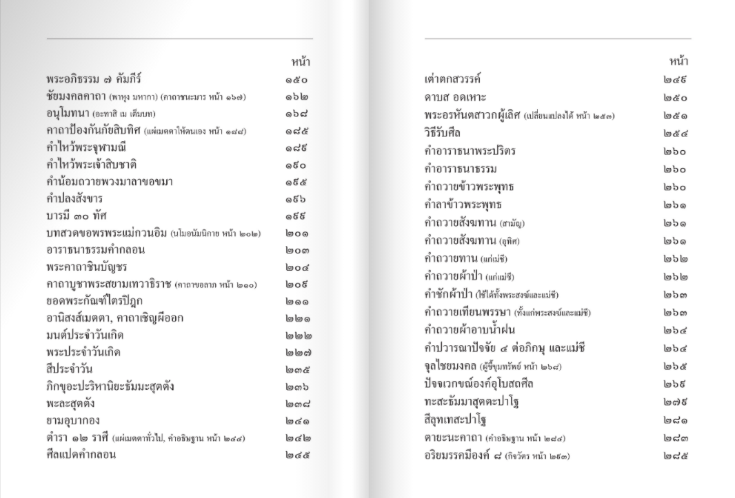 หนังสือสวดมนต์ มนต์พิธีแปล (เล่มเล็ก) สำหรับพุทธศาสนิกชนทั่วไปและพระภิกษุสามเณร พระครูอรุณธรรมรังษี
